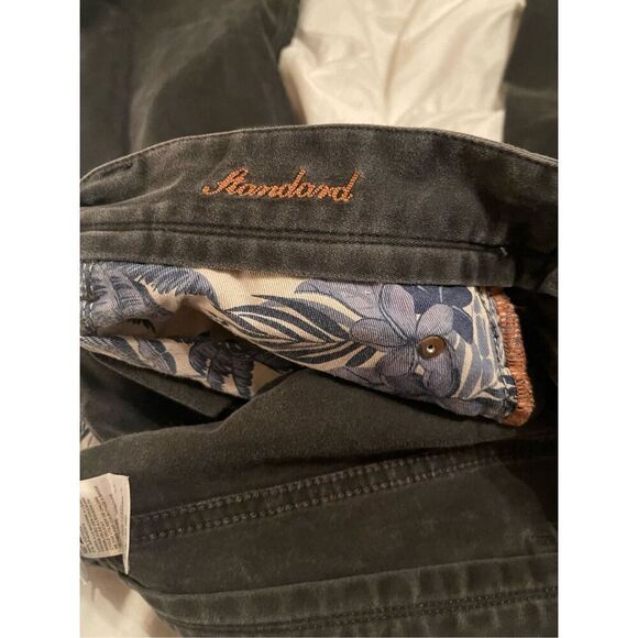 Tommy Bahama Mens Brown Standard Fit Straight-Leg Mid-Rise Denim Jeans Size 36 - Picture 15 of 16